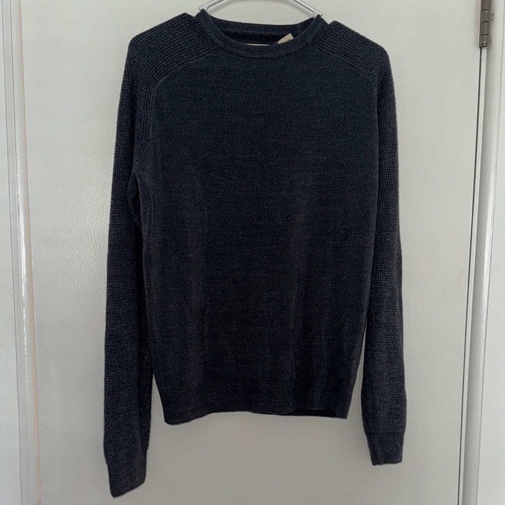 Weatherproof Vintage Men's Blue/Gray Sweater